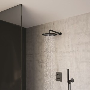 PACK ENCASTRE DOUCHE TRIVERDE THERMO NOIR  - CRISTINA ONDYNA XTV85213