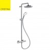 .COLONNE DE DOUCHE THETA CONFORT NF THERMOSTATIQUE CHROME - CRISTINA ONDYNA TE45651