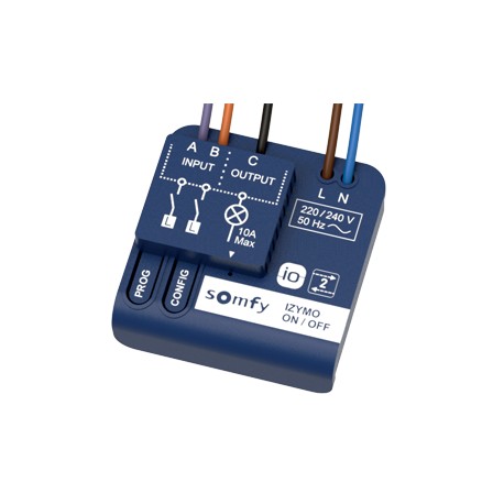 KIT CONNECTÉ : PILOTAGE 3 VOLETS ROULANTS ET ÉCLAIRAGE SOMFY - 1870308
