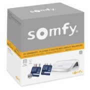 KIT CONNECTÉ : PILOTAGE 3 VOLETS ROULANTS ET ÉCLAIRAGE SOMFY - 1870308