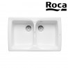 ROCA Beverly/86 2 Bacs Evier Blanc - A366057000