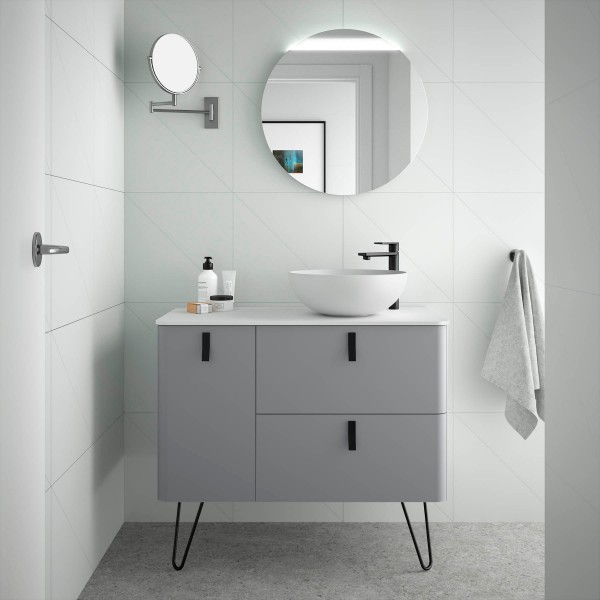 Meuble Salle De Bain Humo Gauche Uniiq 900 Salgar 24654 Vita Habitat