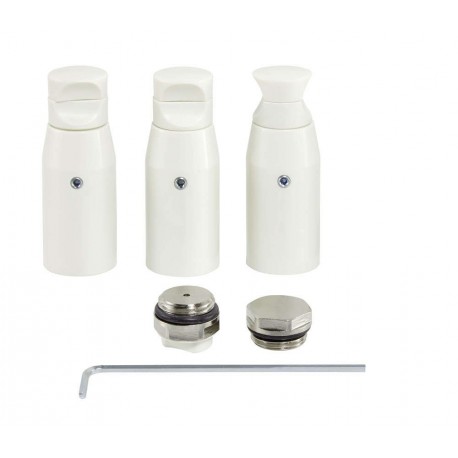 Kit de 3 fixations ATOLL SPA EC Ral 9016 - ACOVA 926271