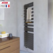 Sèche-serviette ACOVA -  Fassane Spa Twist asymétrique à gauche electrique 500W - TFLT050-055/GF