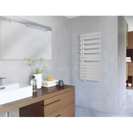 Sèche-serviette ACOVA -  Fassane Spa Twist asymétrique à gauche electrique 1000W - TFLT100-055/GF