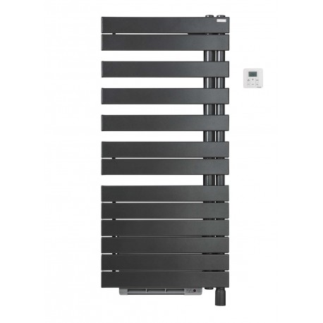 Sèche-serviette Soufflant ACOVA - REGATE Twist + Air électrique pivot à droite 1500W (500W+1000W) TXCR050-055IFS Sèche-serviette