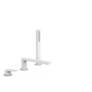 Mitigeur bain d’étagère  avec douchette anticalcaire - TRES 21116101BM Mitigeur bain d’étagère  avec douchette anticalcaire - TR