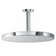 Bras de douche plafond avec pommeau anticalcaire - TRES 134331