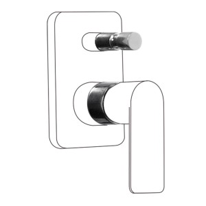 Rallonge pour mitigeur à encastrer baignoire‑douche  - TRES 20018010 Rallonge pour mitigeur à encastrer baignoire‑douche  - TRES