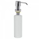 Distributeur de savon en métal À encastrer sur plans de travail. Capacité 0,4 litre - TRES 13474110