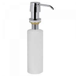 Distributeur de savon en métal À encastrer sur plans de travail. Capacité 0,4 litre - TRES 13474110 Distributeur de savon en mét