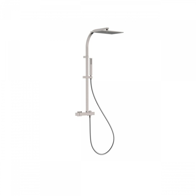 Kit anticalcaire · Douche fixe de 320x220 mm. à rotule.
· Douchette anticalcaire.
· Flexible. - TRES 20219101AC Kit anticalcaire