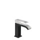 Mitigeur lavabo Noir Chromé - TRES 00610101NE