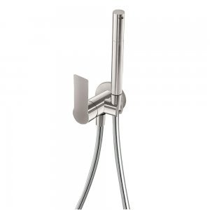 Mitigeur encastrable pour bidet/wc
Support dorite ou gauhe, interchangeable. Fle  - TRES 20522301AC Mitigeur encastrable pour bi