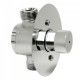 Robinet de douche À encastrer. Entrée et sortie à filetage mâle 3/4” G. Limiteur de débit 20 l/min. - TRES 112178