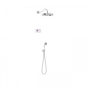 Kit de douche thermostatique électronique et encastré SHOWER TECHNOLOGY
· Contrô  - TRES 09226201 Kit de douche thermostatique é