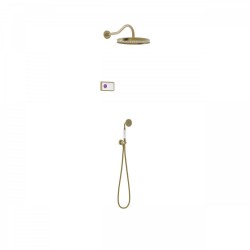 Kit de douche thermostatique électronique et encastré SHOWER TECHNOLOGY · Contrô - TRES 09226201LM Kit de douche thermostatique