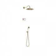 Kit de douche thermostatique électronique et encastré SHOWER TECHNOLOGY
· Contrô  - TRES 09226201LV Kit de douche thermostatique