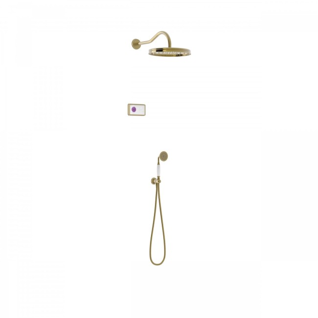 Kit de douche thermostatique électronique et encastré SHOWER TECHNOLOGY
· Contrô  - TRES 09226201LV Kit de douche thermostatique