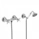 Mélangeur douche Douchette à main anticalcaire avec support orientable. Flexible - TRES 24216301