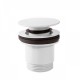 Bonde de lavabo Ø 63 mm CLICK‑CLACK - TRES 24284001BL