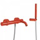Mitigeur bain Douchette à main anticalcaire avec support orientable et flexible. - TRES 26117001TRO