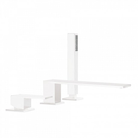 Mitigeur bain d’étagère  avec douchette anticalcaire - TRES 00616103BM Mitigeur bain d’étagère  avec douchette anticalcaire - TR