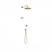 Kit de douche thermostatique électronique et encastré SHOWER TECHNOLOGY
· Contrô  - TRES 09226201LM Kit de douche thermostatique