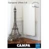 Radiateur électrique CAMPA CAMPAVER Ultime 3.0 Vertical Lys Blanc 1250W CMUD13VBCCB