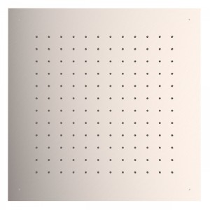 Douche acier inoxydable de tête anticalcaire
500x500 mm.  - TRES 134951AC Douche acier inoxydable de tête anticalcaire
500x500 m