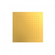 Douche acier inoxydable de tête anticalcaire
500x500 mm.  - TRES 134951OR Douche acier inoxydable de tête anticalcaire
500x500 m