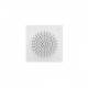 Douche acier inoxydable de tête anticalcaire 380x380 mm. - TRES 29995301BM