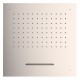 Douche acier inoxydable de tête anticalcaire 2 types de jet (Pluie/Cascade). - TRES 29995501AC