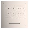 Douche acier inoxydable de tête anticalcaire 2 types de jet (Pluie/Cascade). - TRES 29995501AC