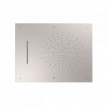 Douche acier inoxydable de tête anticalcaire 2 types de jet (Pluie/Cascade). 500 - TRES 29997001AC