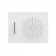 Douche acier inoxydable de tête anticalcaire 2 types de jet (Pluie/Cascade). 500 - TRES 29997001BM