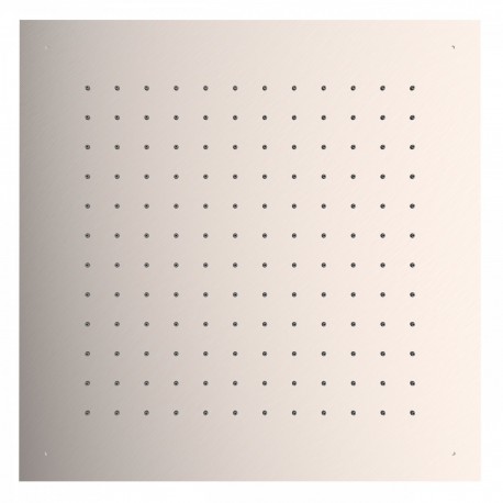 Douche acier inoxydable de tête anticalcaire
500x500 mm.  - TRES 134951AC Douche acier inoxydable de tête anticalcaire
500x500 m