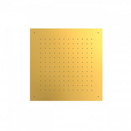 Douche acier inoxydable de tête anticalcaire
500x500 mm.  - TRES 134951OR Douche acier inoxydable de tête anticalcaire
500x500 m