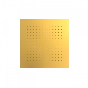 Douche acier inoxydable de tête anticalcaire
500x500 mm.  - TRES 134951OR Douche acier inoxydable de tête anticalcaire
500x500 m