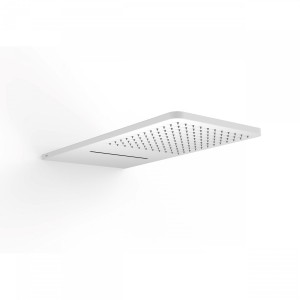 Douches murales acier inoxydable anticalcaire 
2 types de jet (Pluie/Cascade). 2  - TRES 29990308BM Douches murales acier inoxyd