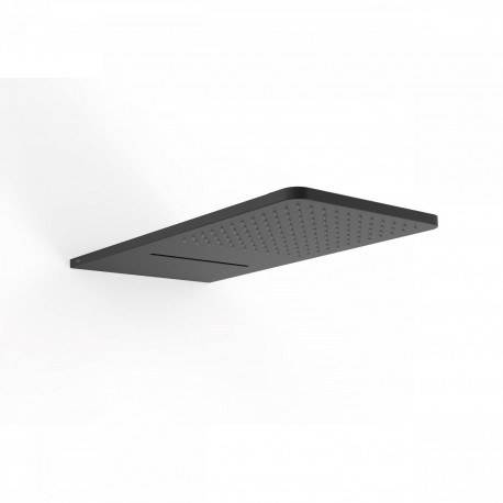 Douches murales acier inoxydable anticalcaire 
2 types de jet (Pluie/Cascade). 2  - TRES 29990308NM Douches murales acier inoxyd