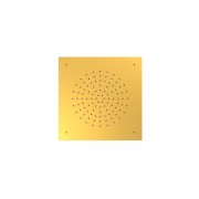 Douche acier inoxydable de tête anticalcaire
380x380 mm.  - TRES 29995301OR Douche acier inoxydable de tête anticalcaire
380x380