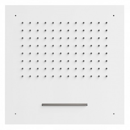 Douche acier inoxydable de tête anticalcaire
2 types de jet (Pluie/Cascade).  - TRES 29995501BM Douche acier inoxydable de tête 