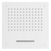 Douche acier inoxydable de tête anticalcaire
2 types de jet (Pluie/Cascade).  - TRES 29995501BM Douche acier inoxydable de tête 