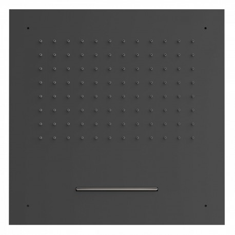 Douche acier inoxydable de tête anticalcaire
2 types de jet (Pluie/Cascade).  - TRES 29995501NM Douche acier inoxydable de tête 