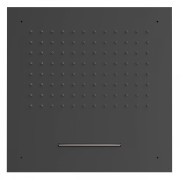 Douche acier inoxydable de tête anticalcaire
2 types de jet (Pluie/Cascade).  - TRES 29995501NM Douche acier inoxydable de tête 