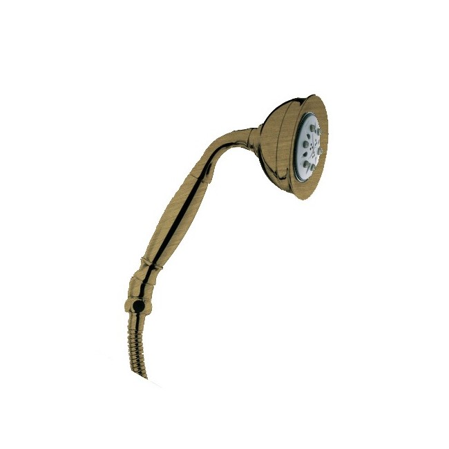 DOUCHETTE ROMAN RETRO 3 JETS ANTICALCAIRE VIEUX BRONZE - CRISTINA ONDYNA RM20392