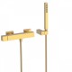 Mitigeur douche Douchette à main anticalcaire avec support orientable et flexibl - TRES 00716703OM