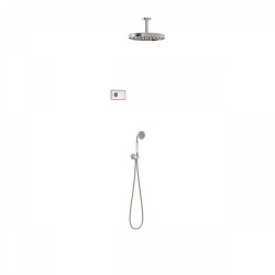 Kit de douche thermostatique électronique et encastré SHOWER TECHNOLOGY · Contrô - TRES 09226202AC Kit de douche thermostatique