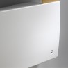 Sèche-serviettes électrique Thermor SYMPHONIK blanc - 1750W (750 + 1000W) mât à droite- 490611